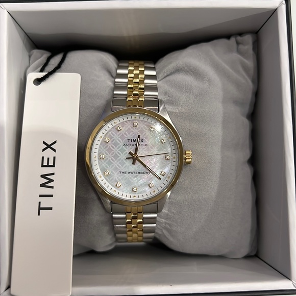 Timex Accessories - Timex Waterbury Automatic Two tone watch